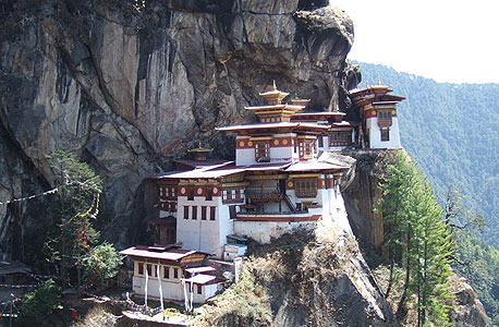 בהוטן. תידרשו לשלם 200-300 דולר ליום