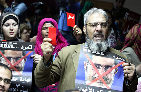 הפגנות נגד מורסי במצרים, צילום: אי פי איי
