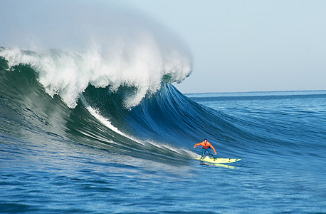 מפרץ מורו בקליפורניה, המגרש של תחרות Maverick