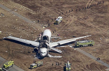 777 שהתרסק בארה"ב בשנה שעברה, צילום: רויטרס