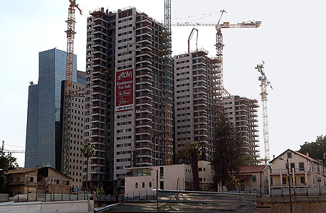 דירות בבנייה בתל אביב. מחיר ממוצע של 2.8 מיליון שקל