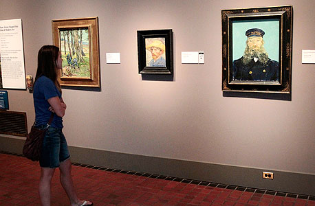  מוזיאון דטרויט לאמנות  (ציור של ואן גוך), צילום: בלומברג