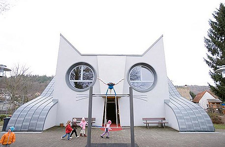 גן ילדים חתול גרמניה ארכיטקטורה, צילום מסך: inthralld.com