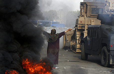 הפינוי של האחים המוסלמים בקהיר, צילום: איי אף פי