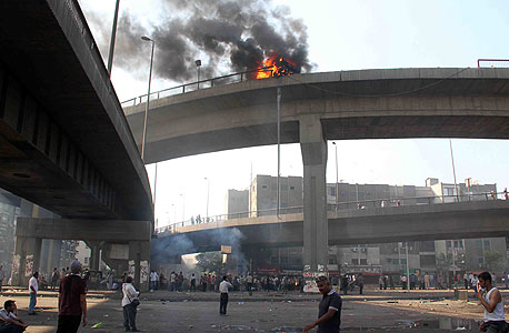 חילופי אש בקהיר. 173 הרוגים בסופ&quot;ש 