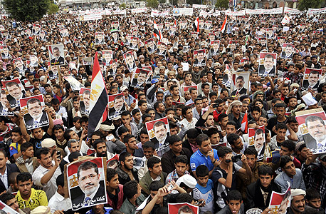 מחאה במצרים, צילום: אי פי איי