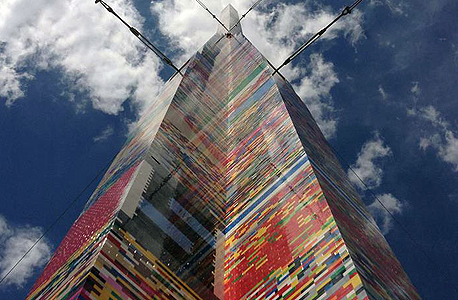 מגדל לגו דלאוור ארה"ב הכי גבוה בעולם