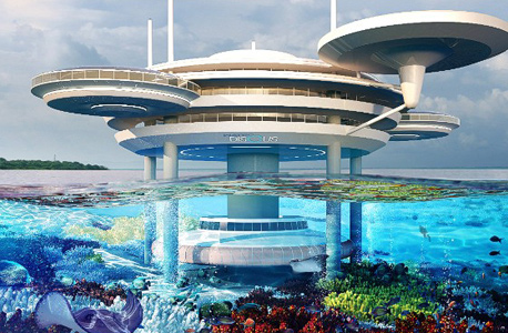 (הדמיית המלון)