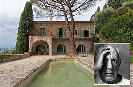 צפו בתמונות: הווילה של פיקאסו בריביירה הצרפתית מוצעת למכירה