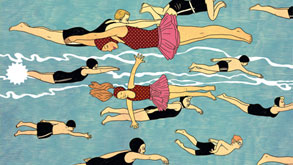 לשחות נגד הזרם, איור: בתיה קולטון