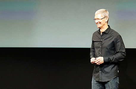 טים קוק ב השקת אפל אייפון 5s אייפון 5C אייפון 6, צילום: רויטרס