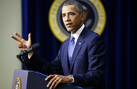 ברק אובמה נשיא ארה"ב, צילום: איי פי