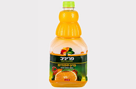 בקשה לייצוגית נגד פריניב על חומר משמר במיץ התפוזים שלה
