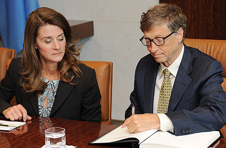 Philanthropists Bill and Melinda Gates. Photo: EPA
