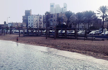 חוף בת גלים, חיפה, צילום: עוזי בלומר