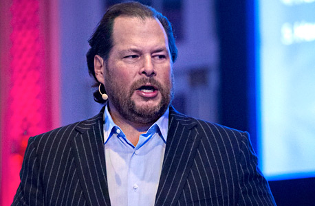 Salesforce CEO Marc Benioff. Photo: Bloomberg