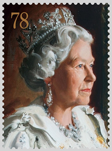 בול של מלכת אנגליה, צילום: אם סי טי