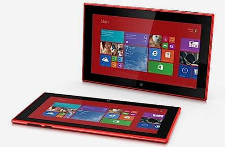 נוקיה חשפה טאבלט Lumia רב עוצמה ופאבלט ראשון