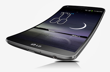  LG G Flex פלקס טלפון חכם קעור גמיש מעוגל 