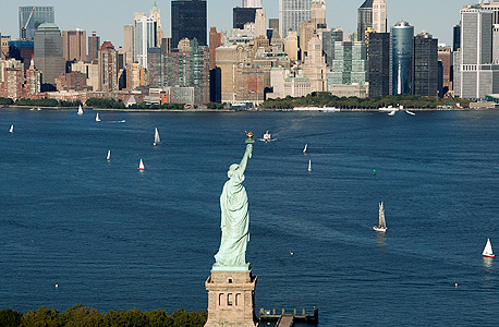 פסל החירות בניו יורק, צילום: בלומברג