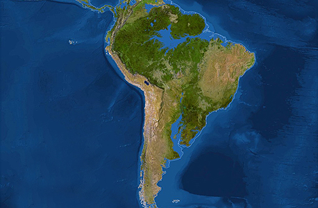 דרום אמריקה. מפרצונים חדשים ייווצרו, NATIONAL GEOGRAPHIC