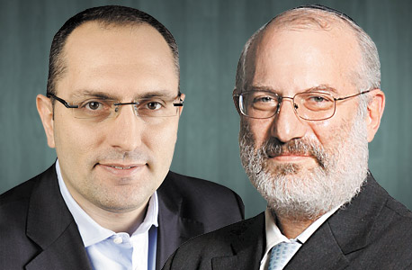 אדוארדו אלשטיין (ימין) ומוטי בן משה