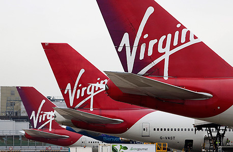 וירג'ין חברת תעופה virgin ריצ'רד ברנסון, צילום: בלומברג