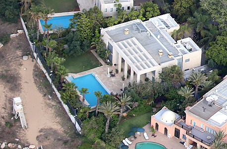 Netanyahu&#39;s villa in Caesarea. Photo: Shaul Golan
