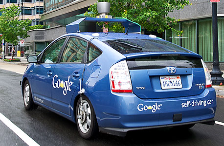 מכונית ללא נהג של גוגל, צילום: איי אף פי