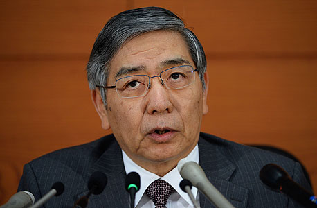  הרוהיקו קורודה, מושל הבנק היפני , צילום: איי אף פי