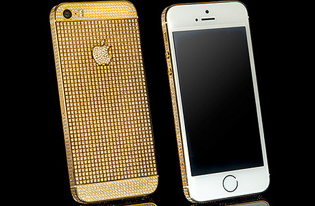 בלינג-פון: אייפון מצופה זהב וקריסטל לאלפיון העליון 