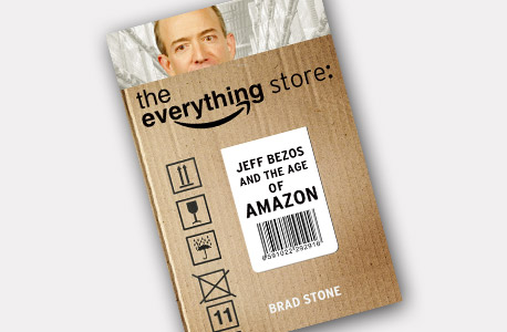 מוסף מנהלים 30.12.13 עטיפת הספר על ג'ף בזוס מנכ"ל אמזון, צילום: בלומברג