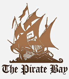 אתר Pirate's Bay. המפלגה נחשבת למקושרת אליו