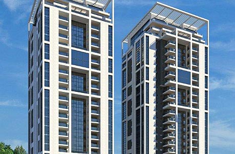 הדמיית פרויקט המגדלים החדשים ברחוב הדמיית פרויקט המגדלים החדשים ברחוב