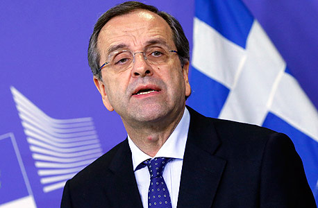אנטוניס סאמארס ראש ממשלת יוון היוצא, צילום: רויטרס