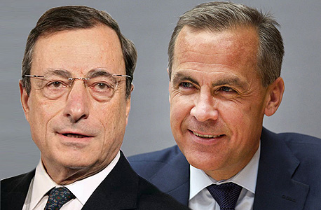 הבנקים המרכזיים באירופה ובבריטניה הותירו את הריבית ללא שינוי