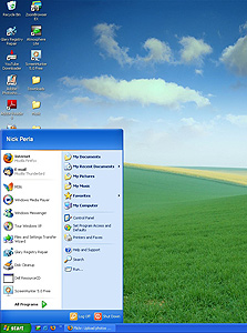 מערכת ההפעלה הנצחית? חלונות XP, צילום מסך: ניק פרלה cc-by-nd