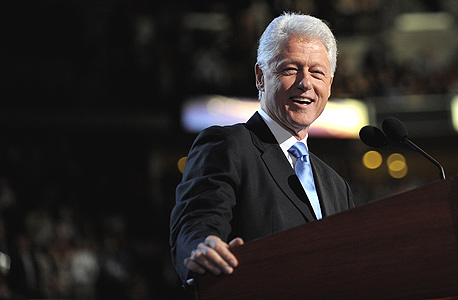 נשיא ארה"ב לשעבר ביל קלינטון, צילום: בלומברג