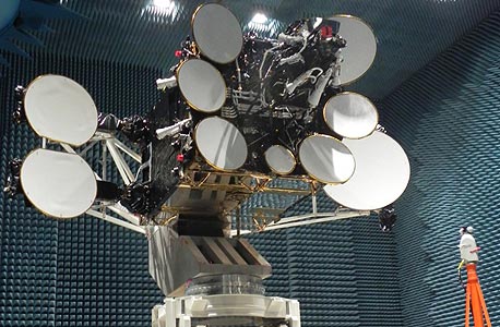 AMOS-4 satellite. Photo: IAI