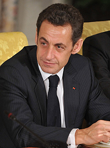 נשיא צרפת ניקולא סרקוזי