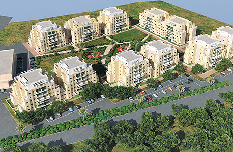 הדמיית הפרויקט בלוד