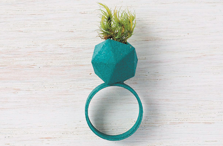  טבעת עציץ, 91 שקל (53 שקל משלוח), Etsy בחנות Wearable planter