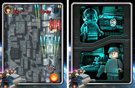 Lego Star Wars Microfighters, צילום מסך: Apple