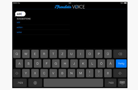 iTranslate Voice, צילום מסך: Apple