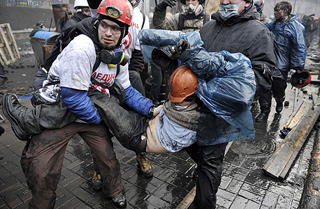 מהומות באוקראינה, צילום: איי אף פי