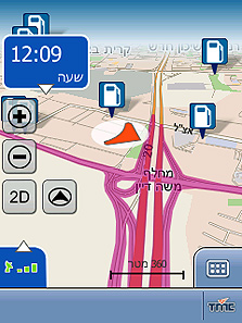 שירות חדש של דיווחי תנועה ל-GPS
