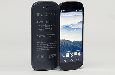 חדש מ-YotaPhone: סמארטפון עילית עם שני מסכים