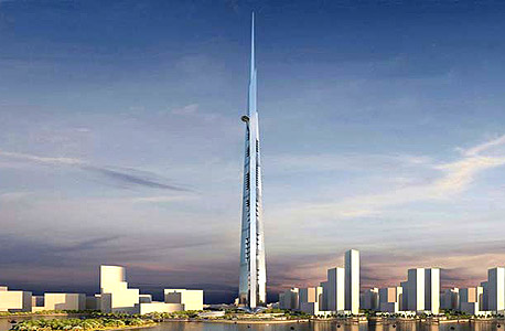 סעודיה: מתחילה בנייתו של המגדל הגבוה ביותר בעולם