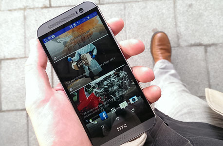 ה-One M8 של HTC, צילום: ניצן סדן