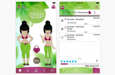 My Diet Coach - Weight Loss, צילום מסך: Apple Store